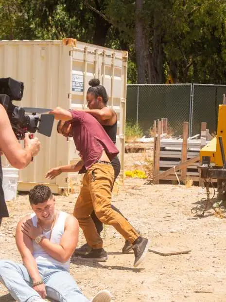 Behind the scenes
